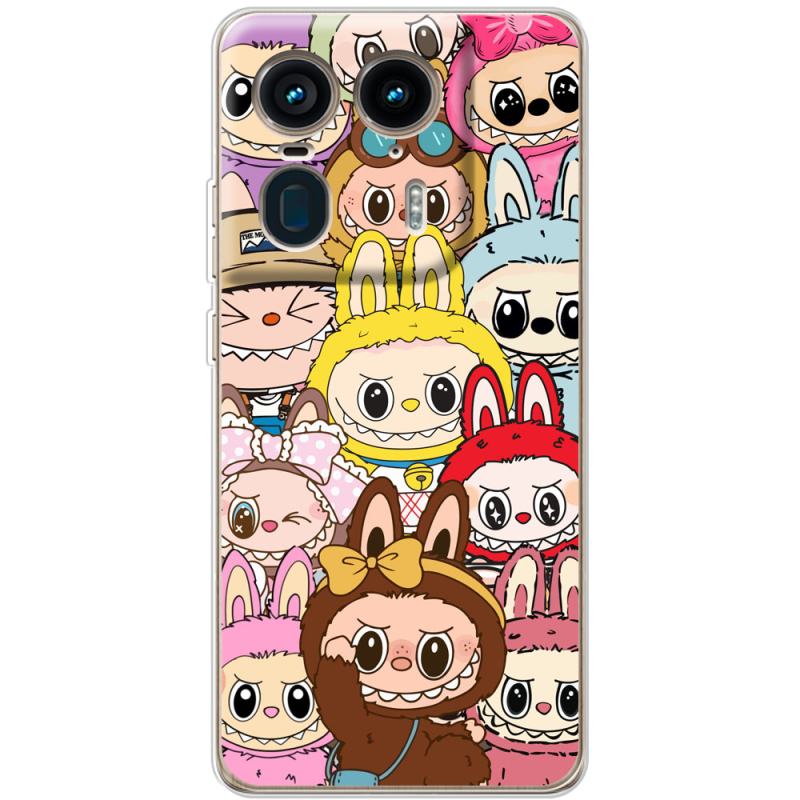 Чехол BoxFace Motorola Edge 50 Ultra Labubu