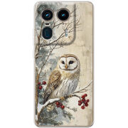 Чехол BoxFace Motorola Edge 50 Ultra Christmas Owl