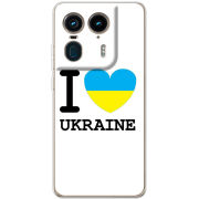 Чехол BoxFace Motorola Edge 50 Ultra I love Ukraine