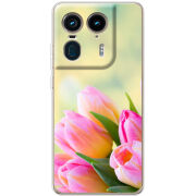 Чехол BoxFace Motorola Edge 50 Ultra Bouquet of Tulips