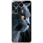 Чехол BoxFace Motorola Edge 50 Ultra English cat