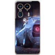 Чехол BoxFace Motorola Edge 50 Ultra Silver Car