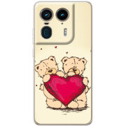 Чехол BoxFace Motorola Edge 50 Ultra Teddy Bear Love