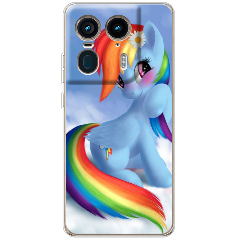 Чехол BoxFace Motorola Edge 50 Ultra My Little Pony Rainbow Dash