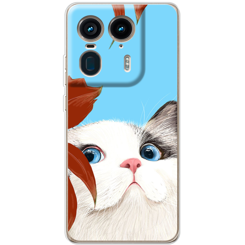 Чехол BoxFace Motorola Edge 50 Ultra Wondering Cat