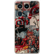 Чехол BoxFace Motorola Edge 50 Ultra Marvel Avengers