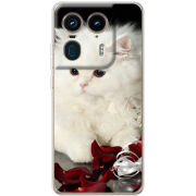 Чехол BoxFace Motorola Edge 50 Ultra Fluffy Cat