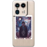 Прозрачный чехол BoxFace Motorola Edge 50 Ultra Stranger Things