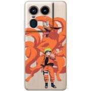 Прозрачный чехол BoxFace Motorola Edge 50 Ultra Naruto and Kurama