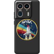 Черный чехол BoxFace Motorola Edge 50 Ultra NASA