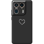 Черный чехол BoxFace Motorola Edge 50 Ultra My Heart