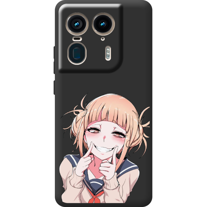 Черный чехол BoxFace Motorola Edge 50 Ultra Himiko Toga Smile