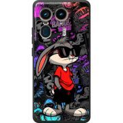Черный чехол BoxFace Motorola Edge 50 Ultra Малий вухань