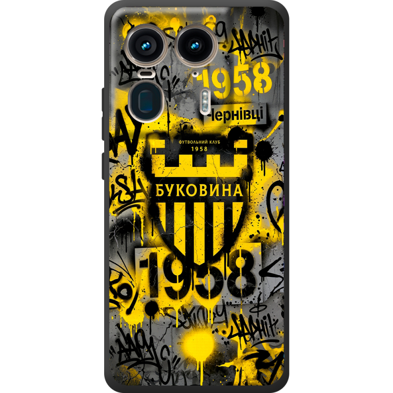 Черный чехол BoxFace Motorola Edge 50 Ultra 