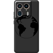 Черный чехол BoxFace Motorola Edge 50 Ultra Earth