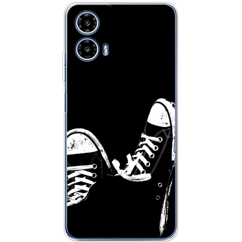 Чехол BoxFace Motorola G34 Black Sneakers