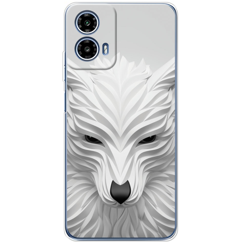 Чехол BoxFace Motorola G34 White Wolf