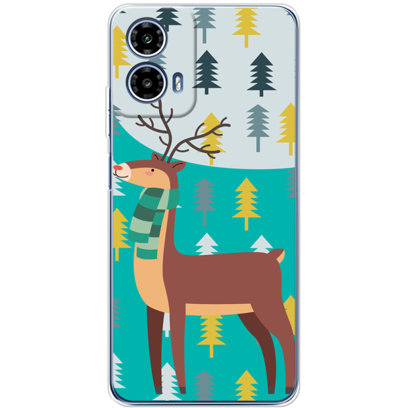 Чехол BoxFace Motorola G34 Foresty Deer