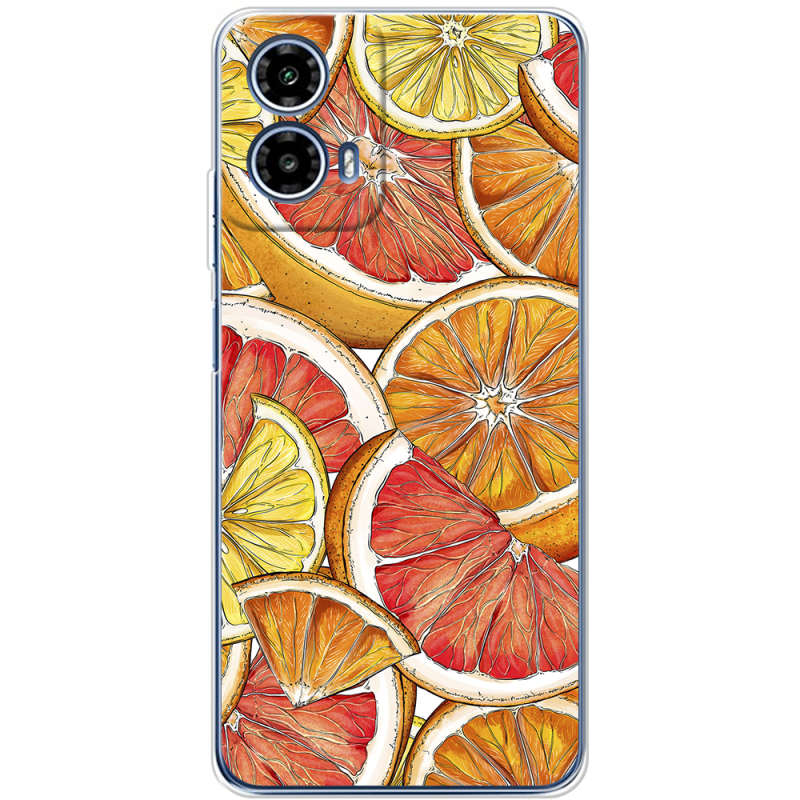 Чехол BoxFace Motorola G34 Citrus Pattern