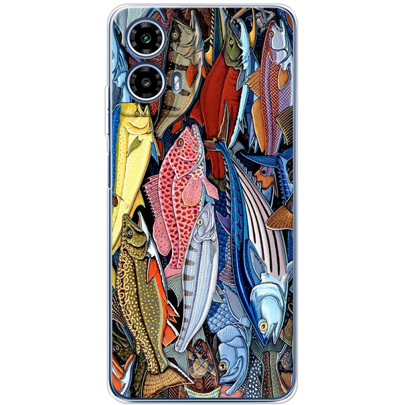 Чехол BoxFace Motorola G34 Sea Fish