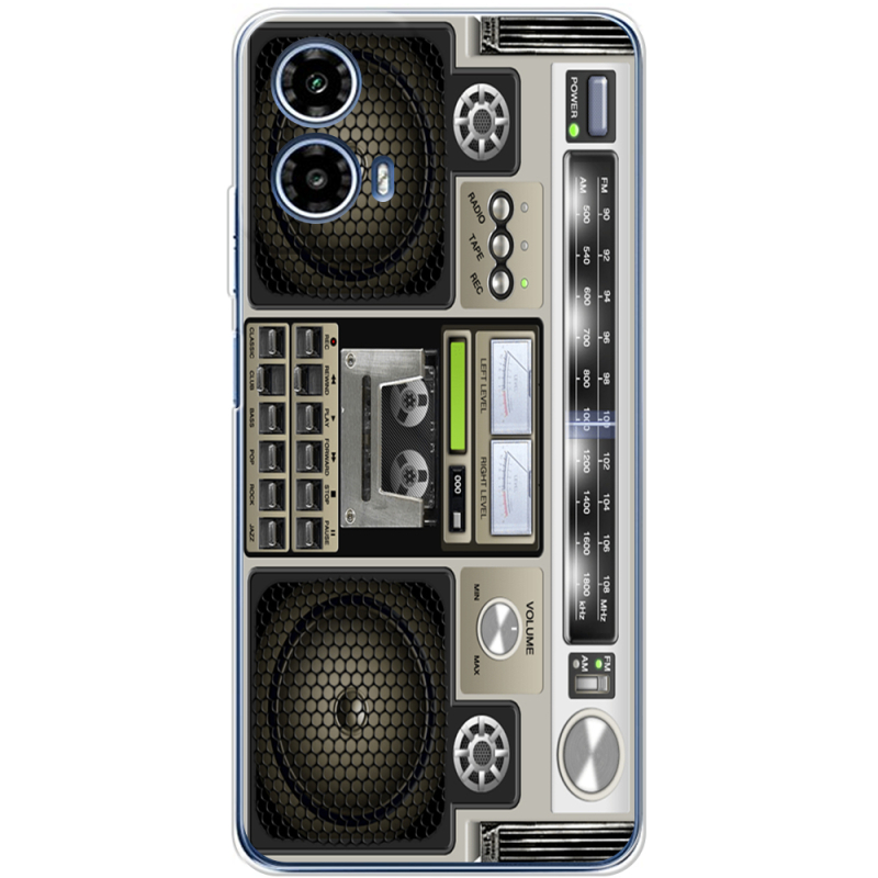 Чехол BoxFace Motorola G34 Old Boombox