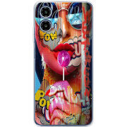 Чехол BoxFace Motorola G34 Colorful Girl