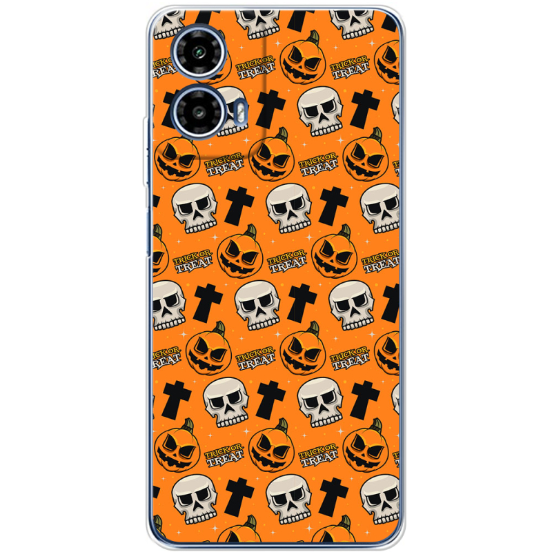 Чехол BoxFace Motorola G34 Halloween Trick or Treat