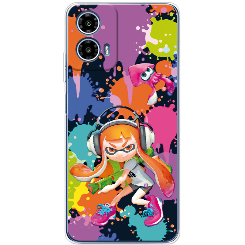 Чехол BoxFace Motorola G34 Splatoon Inklings