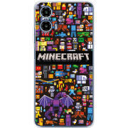 Чехол BoxFace Motorola G34 Minecraft Mobbery