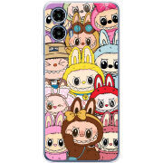 Чехол BoxFace Motorola G34 Labubu