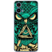 Чехол BoxFace Motorola G34 Masonic Owl