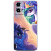 Чехол BoxFace Motorola G34 My Little Pony Rarity  Princess Luna