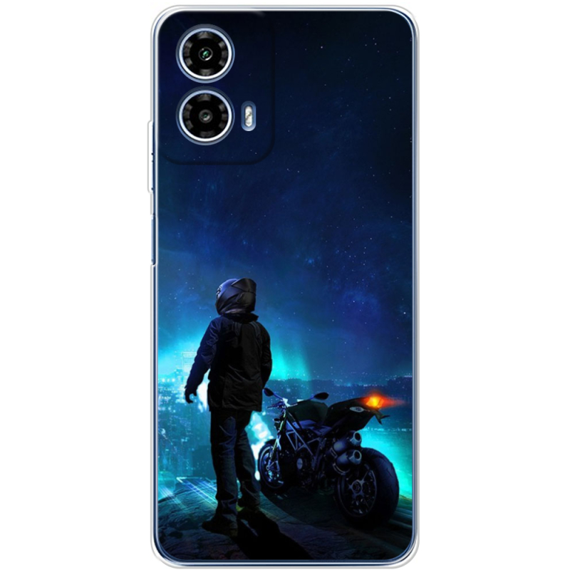 Чехол BoxFace Motorola G34 Motorcyclist