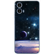 Чехол BoxFace Motorola G34 Space Landscape