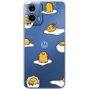 Прозрачный чехол BoxFace Motorola G34 Gudetama