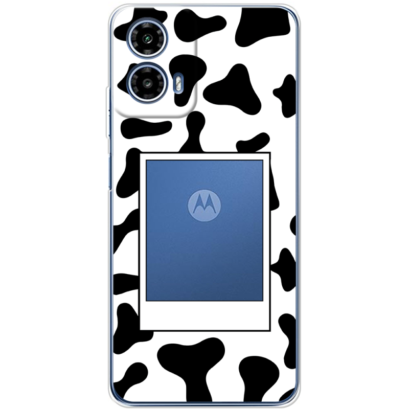 Прозрачный чехол BoxFace Motorola G34 Cow