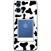 Прозрачный чехол BoxFace Motorola G34 Cow