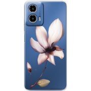 Прозрачный чехол BoxFace Motorola G34 Magnolia