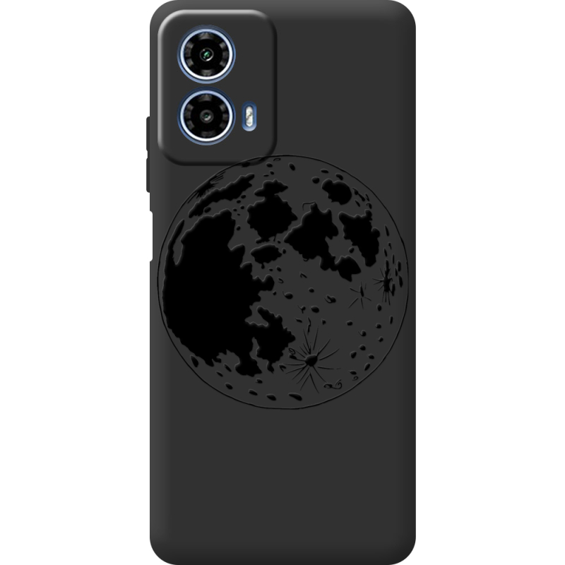 Черный чехол BoxFace Motorola G34 Planet