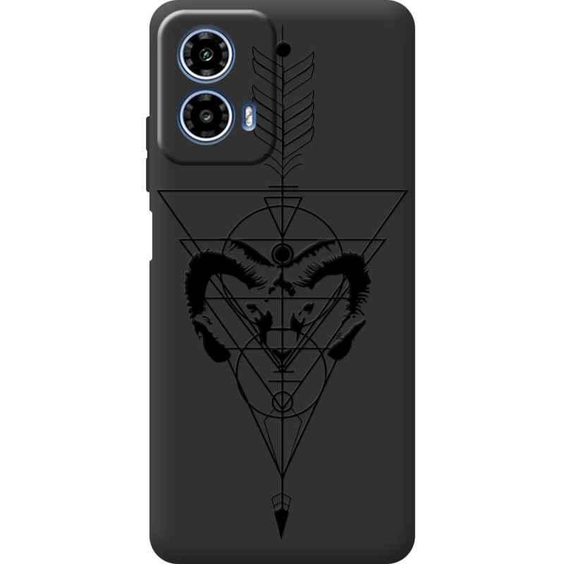 Черный чехол BoxFace Motorola G34 