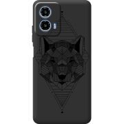 Черный чехол BoxFace Motorola G34 