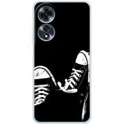 Чехол BoxFace OPPO A60 Black Sneakers