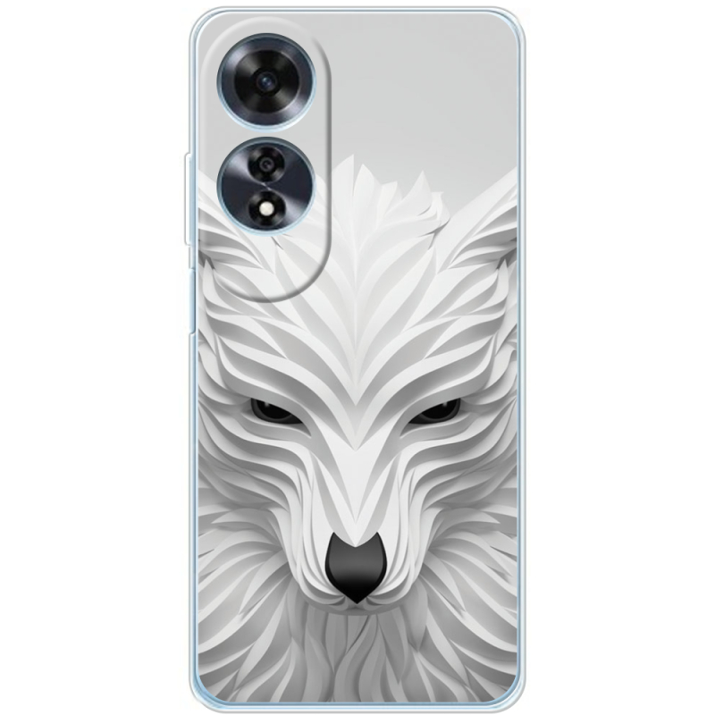 Чехол BoxFace OPPO A60 White Wolf