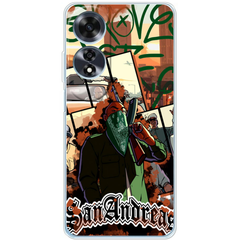 Чехол BoxFace OPPO A60 GTA San Andreas