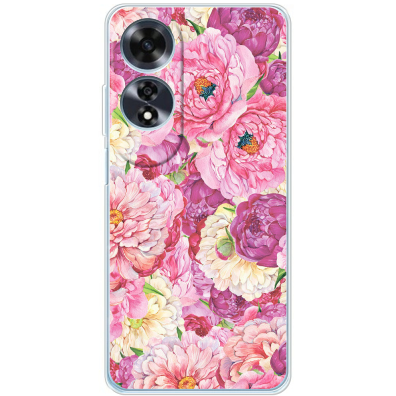 Чехол BoxFace OPPO A60 Pink Peonies