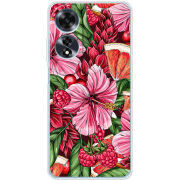 Чехол BoxFace OPPO A60 Tropical Flowers