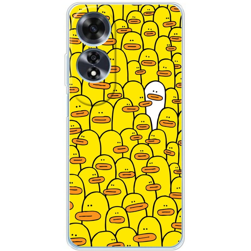 Чехол BoxFace OPPO A60 Yellow Ducklings