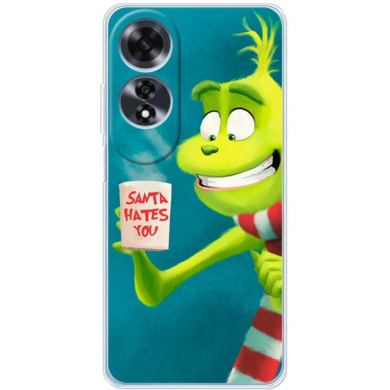 Чехол BoxFace OPPO A60 Santa Hates You