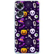 Чехол BoxFace OPPO A60 Halloween Purple Mood