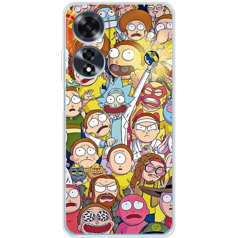 Чехол BoxFace OPPO A60 Rick and Morty